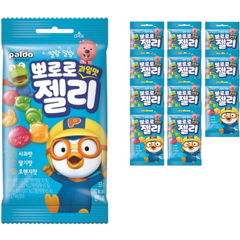 팔도 뽀로로 과일맛 젤리