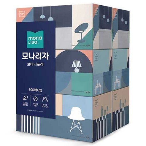 모나리자 보타닉포레 미용티슈