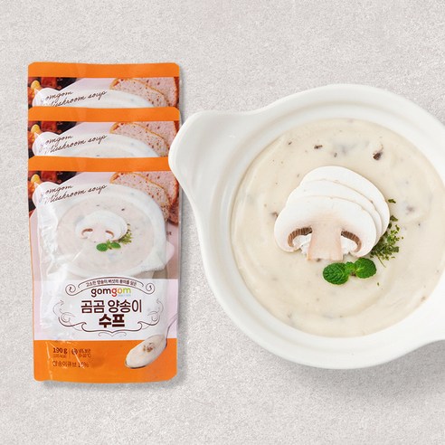 곰곰 양송이 수프