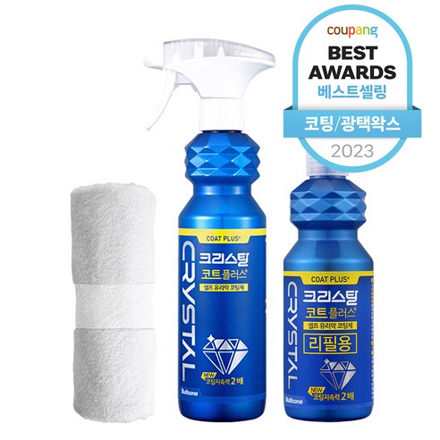 불스원 크리스탈 코트 플러스 500ml 세트