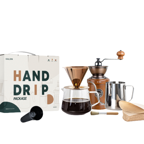 칼딘 홈카페 티타늄 핸드드립 패키지 T2
