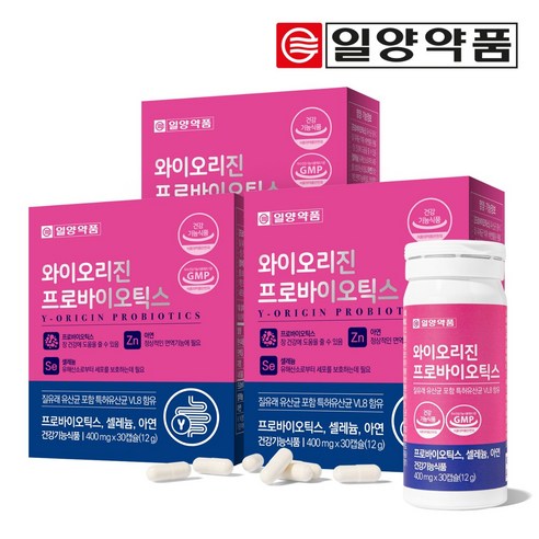 일양약품 와이오리진 프로바이오틱스 질유래유산균 30캡슐