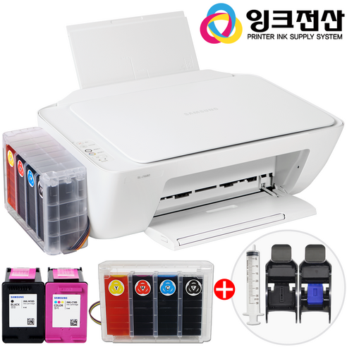 삼성전자 SL-J1680 잉크젯복합기 무한잉크 프린터기