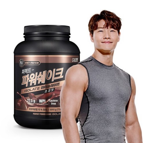 칼로바이 퍼펙트 파워쉐이크 아이솔레이트 초코맛, 1.89kg