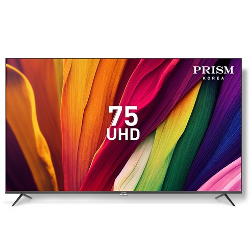 프리즘 4K UHD LED TV, 75인치 PT750UD