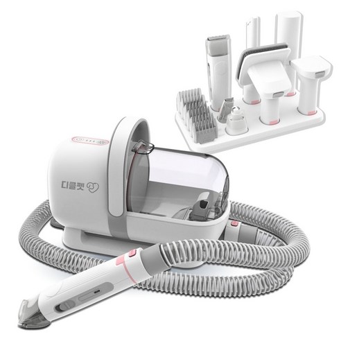 디클펫 7in1 진공 흡입 미용기 CLM1 애견 이발기