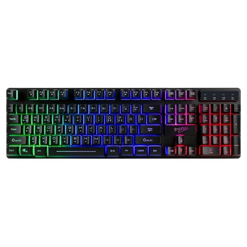 지클릭커 GK7 RAINBOW 게이밍 키보드