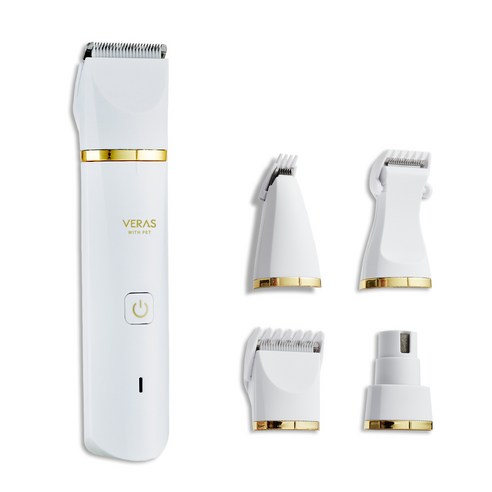 베라스 반려동물 멀티케어 4 in 1 ipx7 방수 이발기 VP-1004