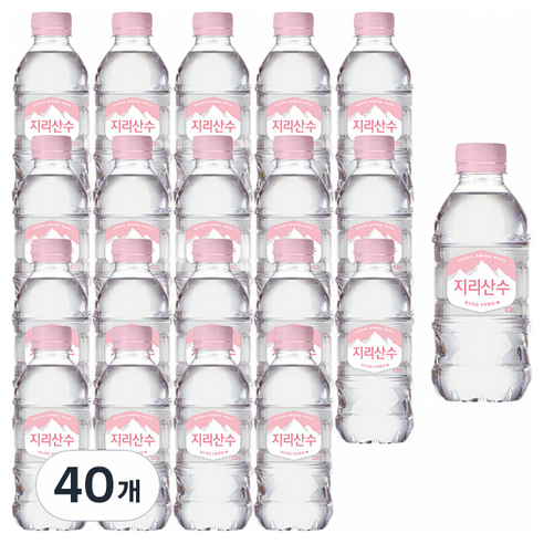 지리산수 핑크 330ml