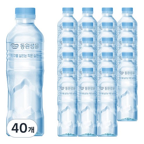 동원샘물 무라벨 생수 500ml