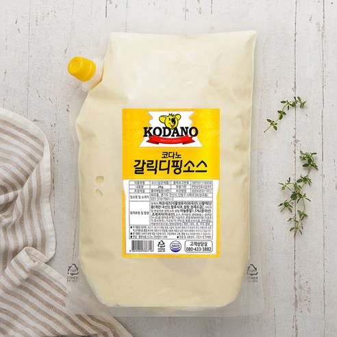 코다노 갈릭디핑 소스 2kg