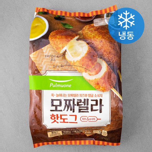풀무원 모짜렐라 핫도그