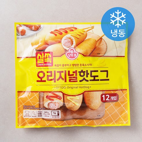 오뚜기 실쏙 오리지널 핫도그